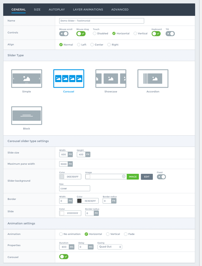 Smart Slider Pro General Settings