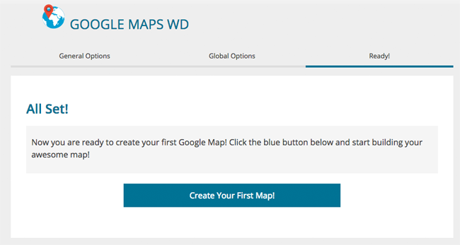 Setting Up Google Maps WD