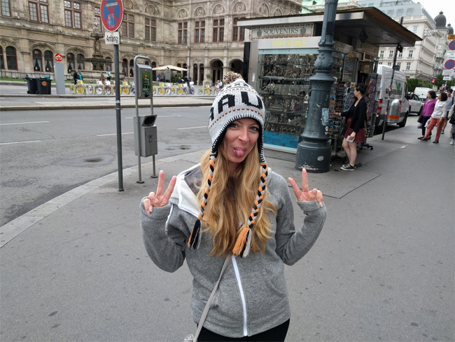 Lisa with Austrian Hat