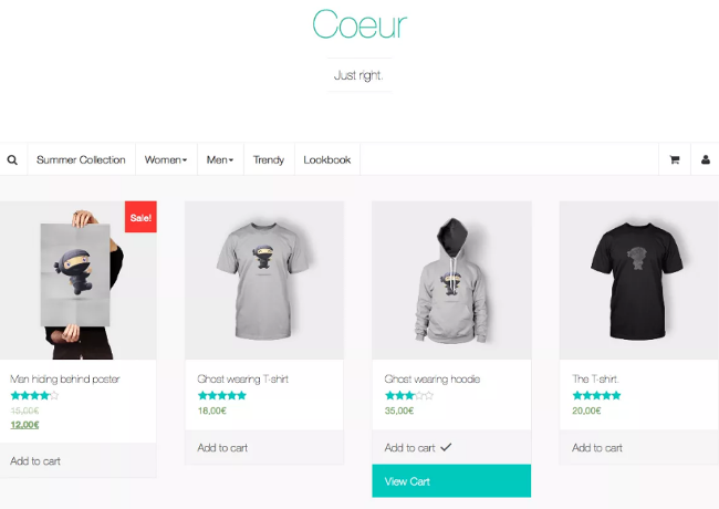 Coeur eCommerce WordPress Themes