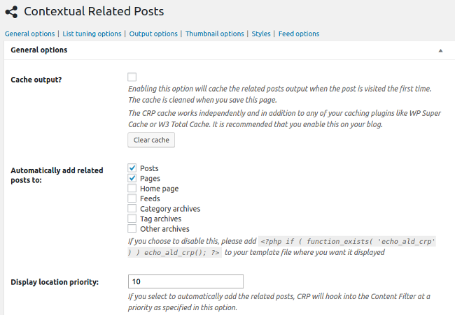 Contextual Related Posts Plugins