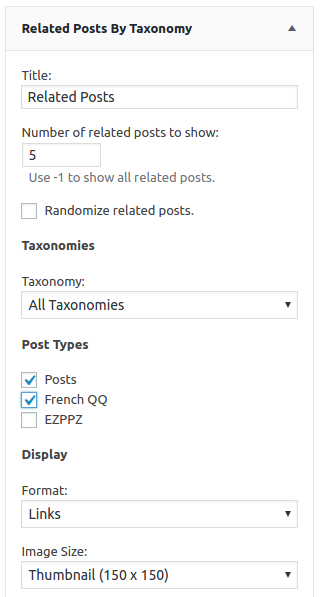 Related Posts by taxonomy