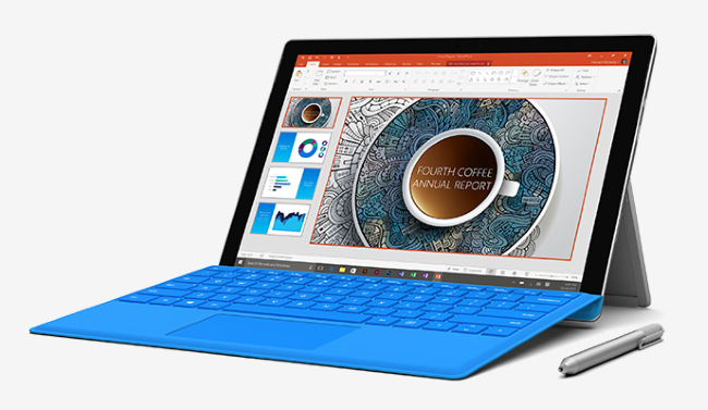The Surface Pro 4