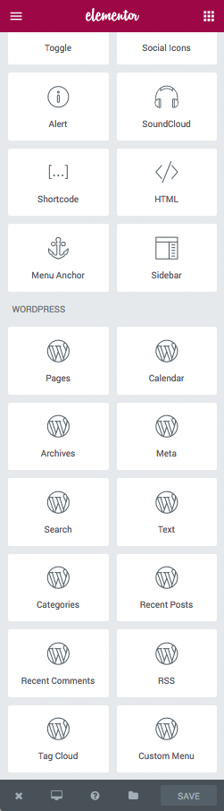 WordPress Widgets