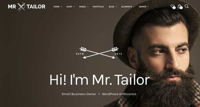 Mr. Tailor WordPress Theme