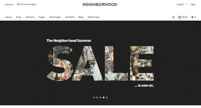 Neighborhood WordPress Theme
