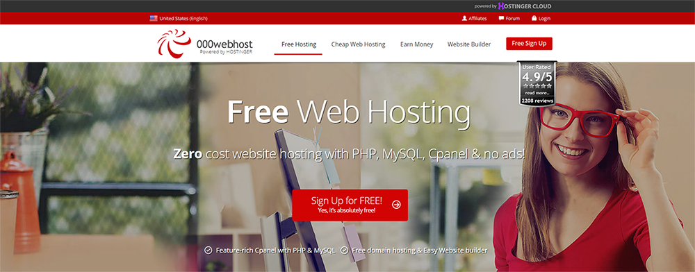 000WebHost Home Page
