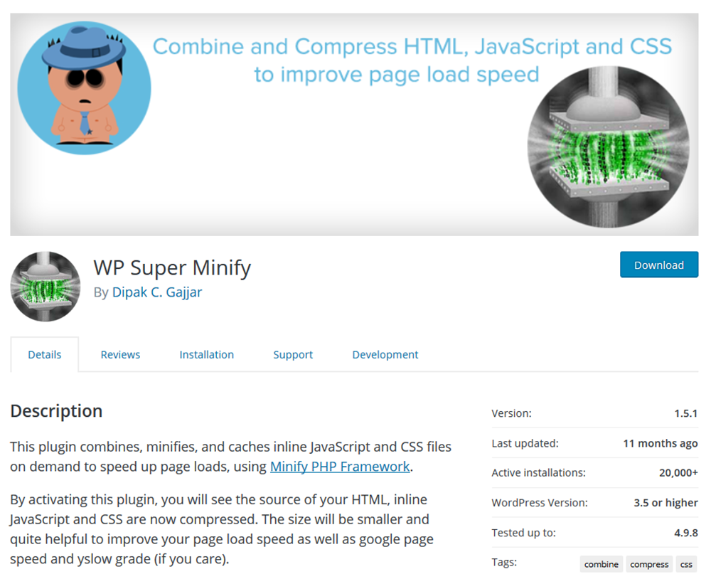 WP Super Minify