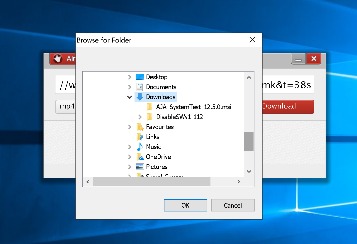 Select Folder