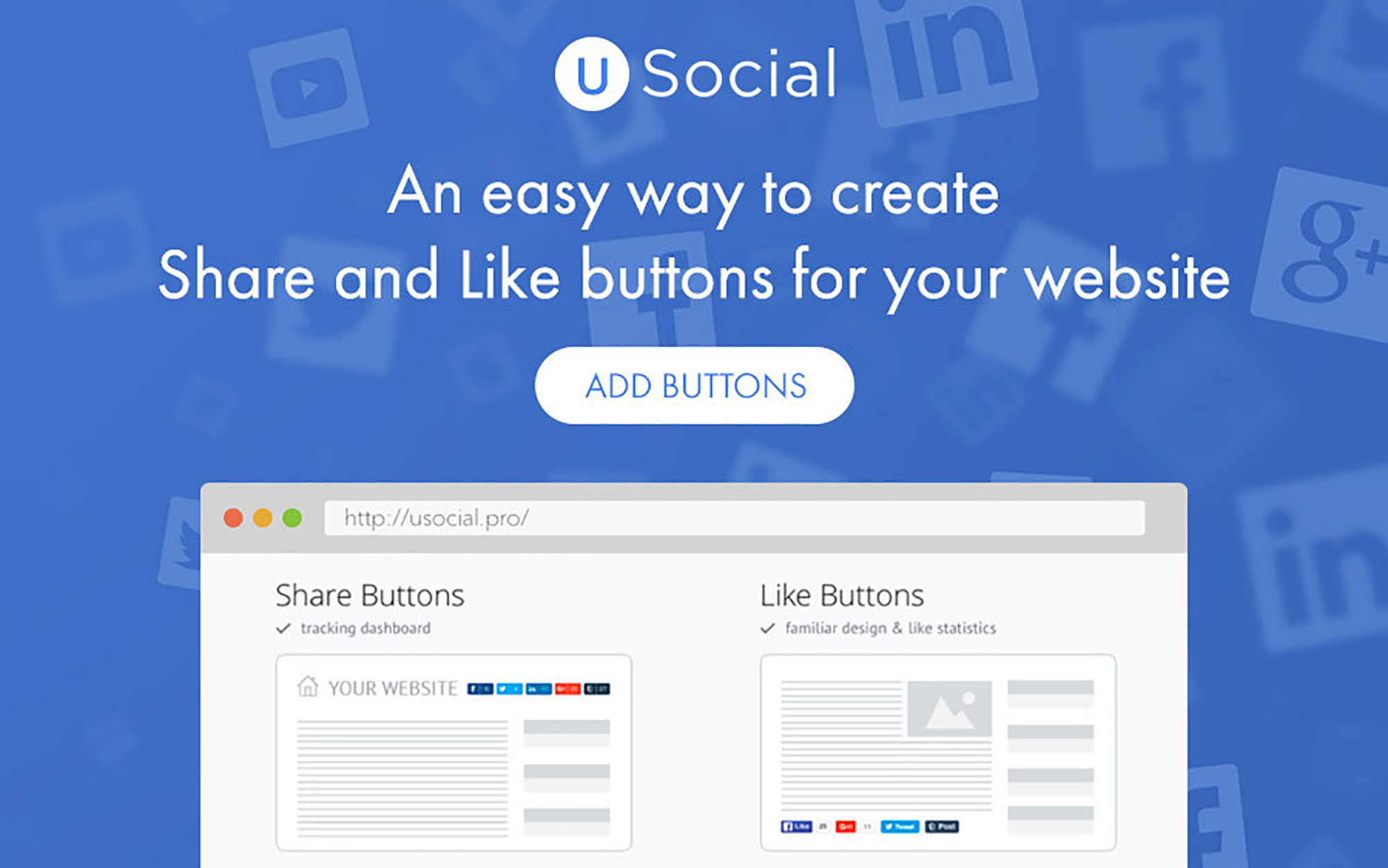 uSocial Sharing Buttons
