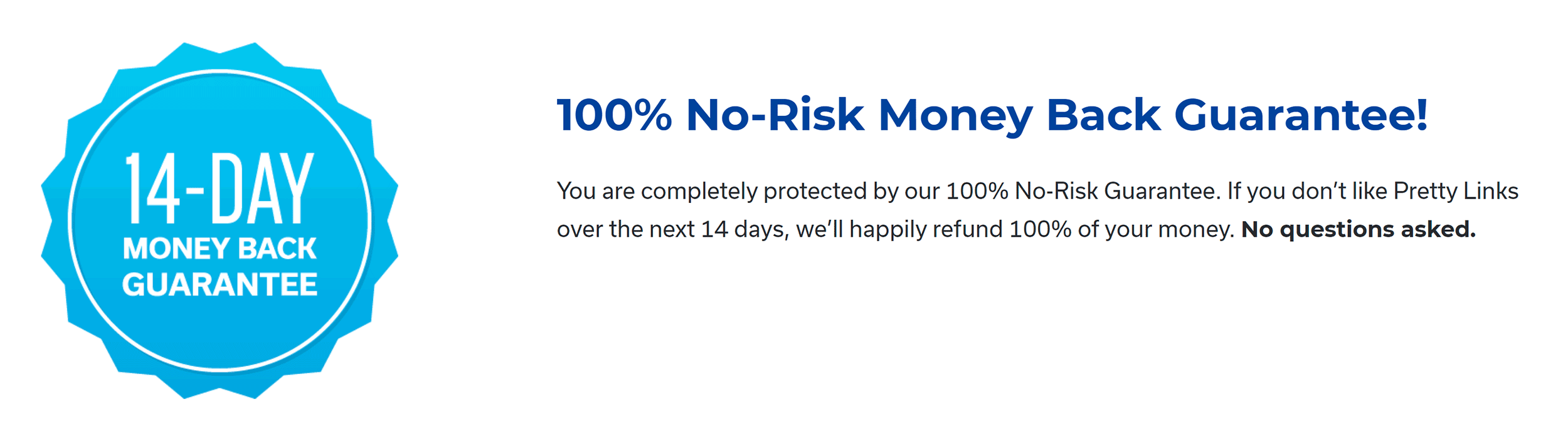 Money Back Guarantee