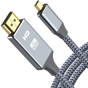 Snowkids Micro HDMI to HDMI 2.0 Cable 