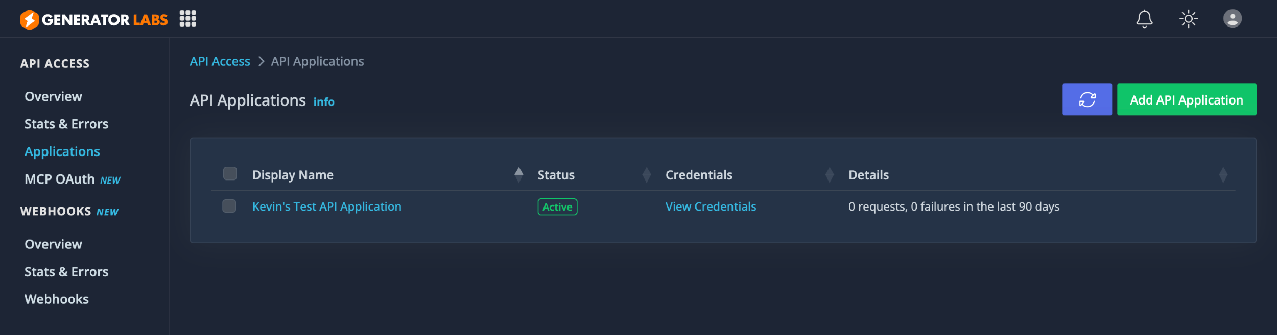 Integrate your monitoring into other applications you build.